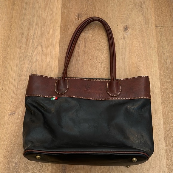Leather tote from Italy - Picture 1 of 7